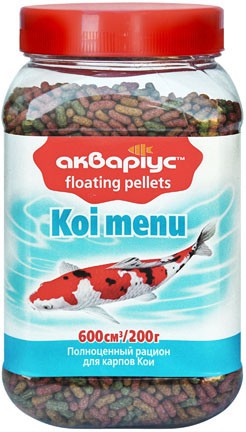Акваріус для Кої плаваючі пелети, 200г