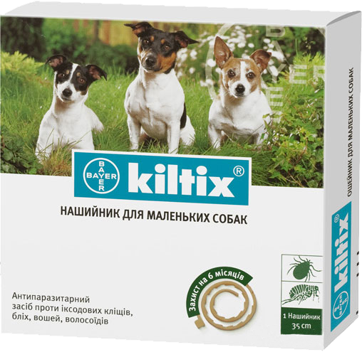 Kiltix нашийник антиблошиний, 35см