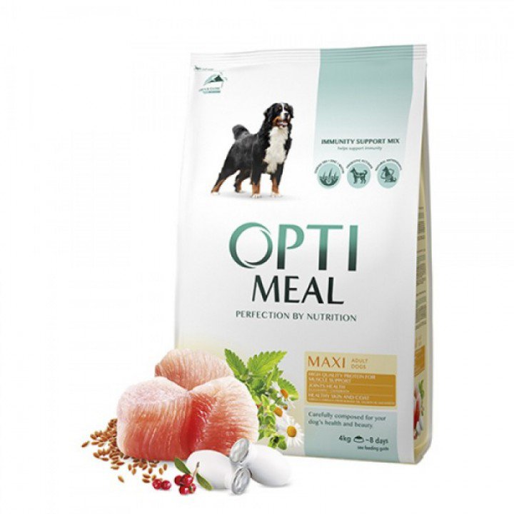 Opti Meal для собак великих порід курка, 12кг