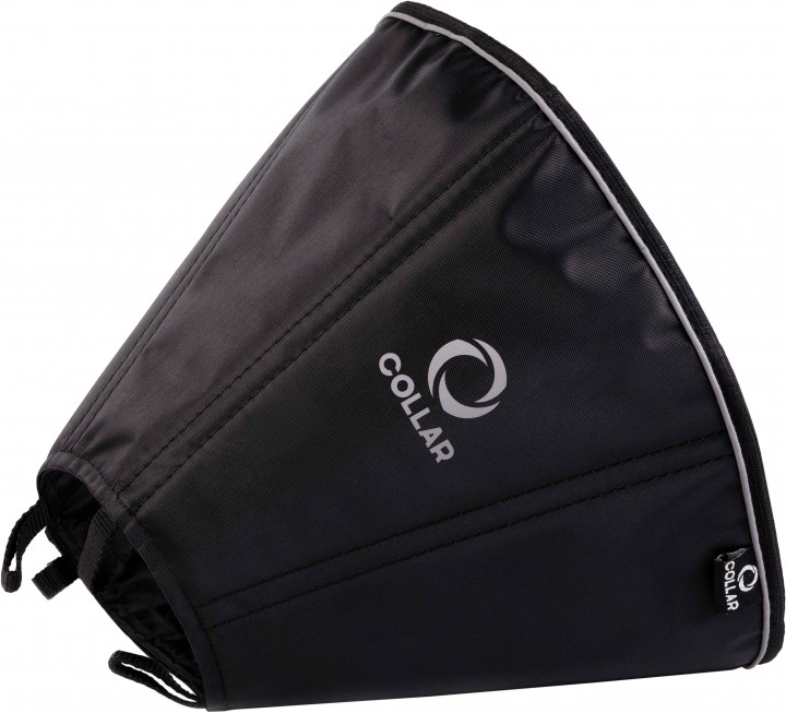 Комірець з нейлону щільний №1, 22-25см(йорк, карл пудель)