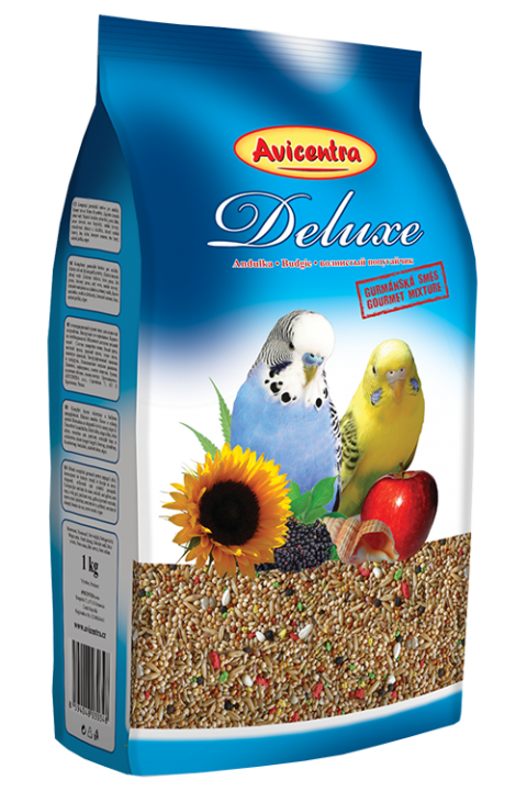 Авічентра Deluxe корм для хвилястих папуг, 1 кг