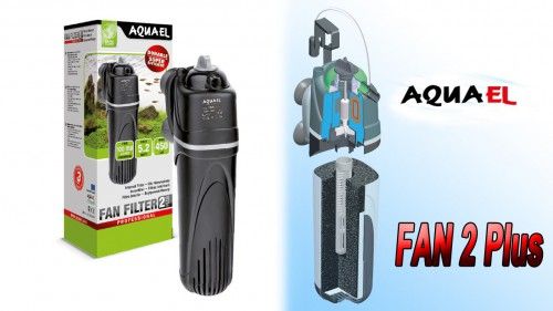Фільтр Aquael FAN 2 Plus, 450л / год