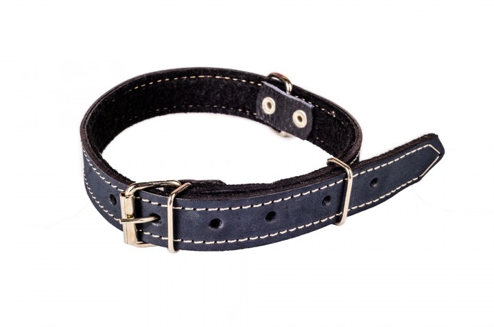 Нашийник шкіряний, 14 мм/30-38 см