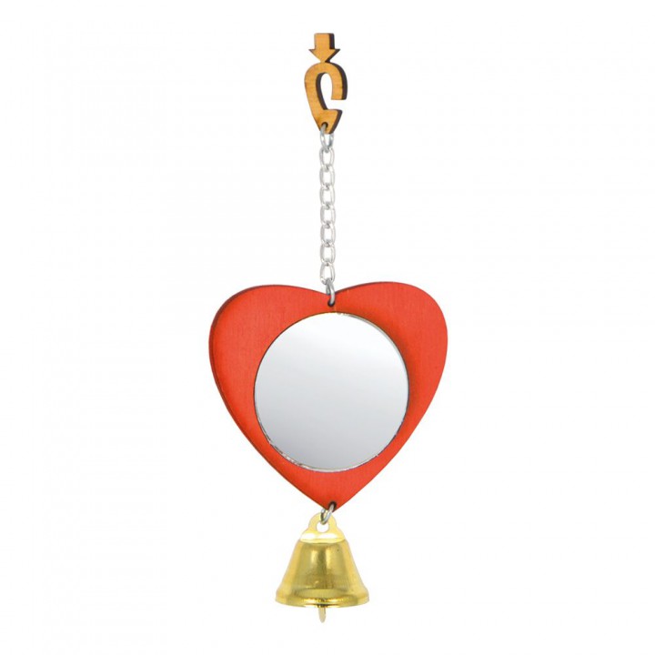 Дзеркало Серце з дзвоником