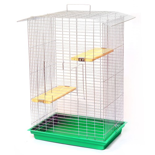 Клітка "Шиншила Люкс" цинк (565*400*850)