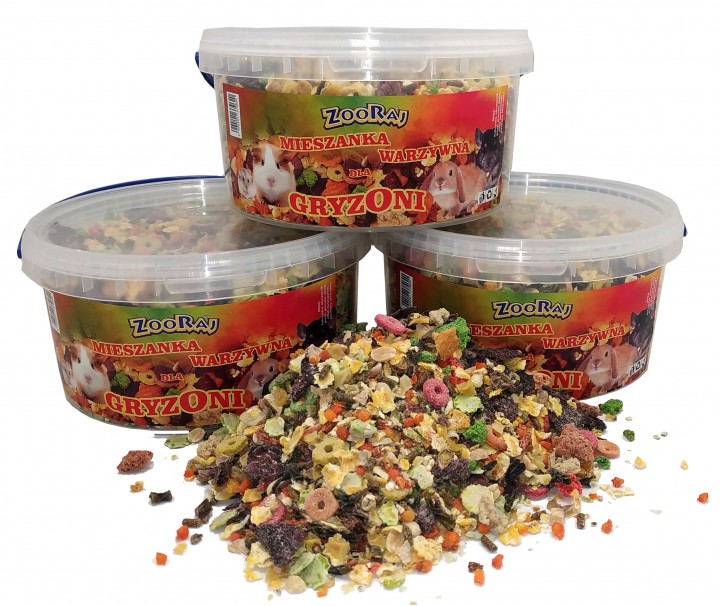 Зоорай для гризунів "Овочевий МІХ", 3л