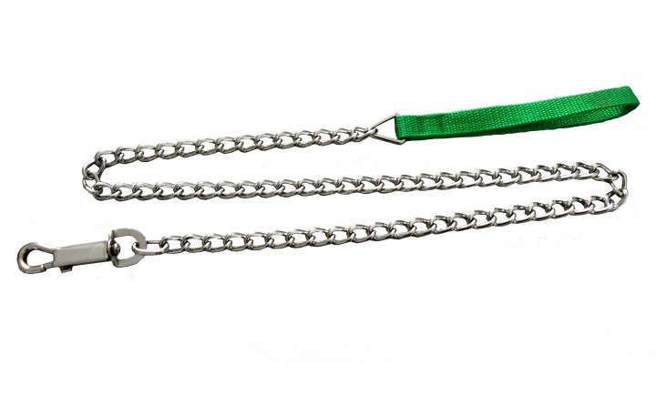 Поводок метал нейлонова ручка, 3.5мм/110см