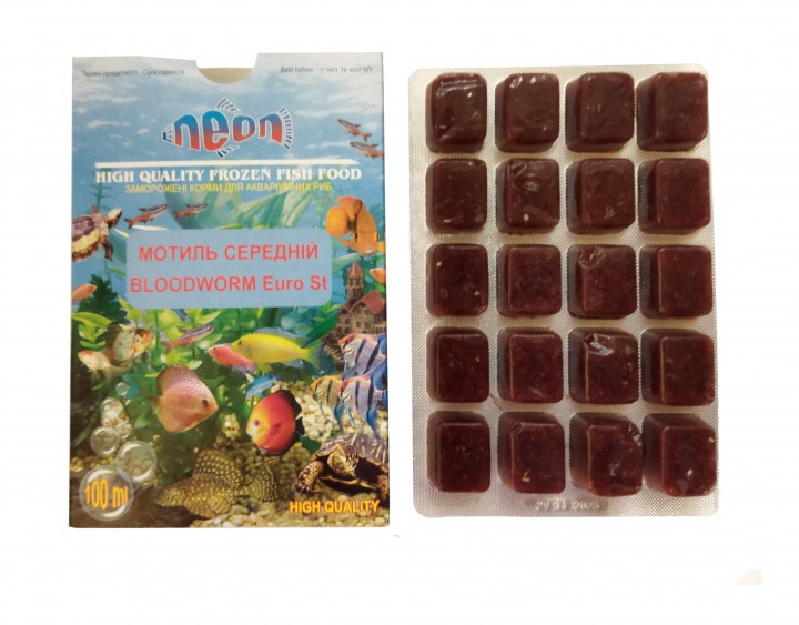 Мотиль морожений 100мл.