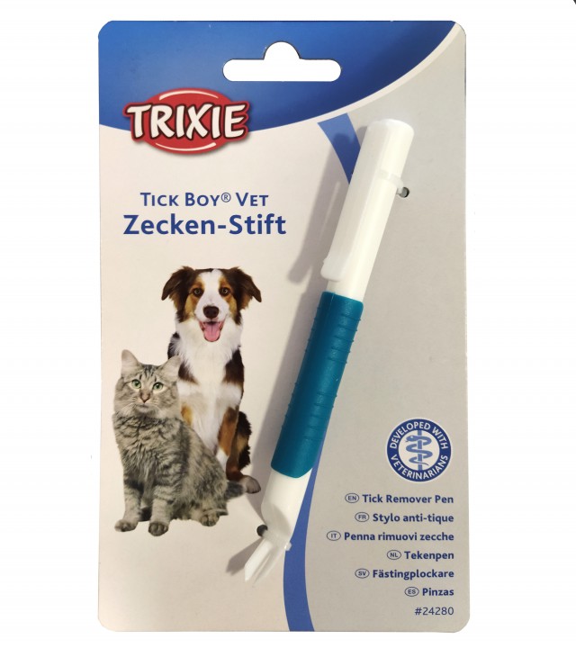 Щипці для витягування кліщів ручка, 13см