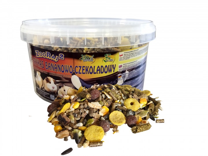 Зоорай шоколадно-банановий для гризунів, 3л