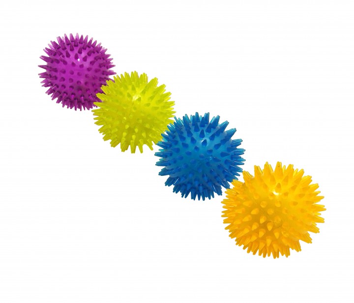 М'яч-голка латекс блимаючий,  7.5 см