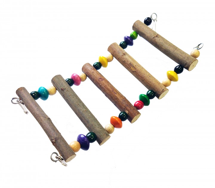 Драбинка дерево колір, 10х27 см