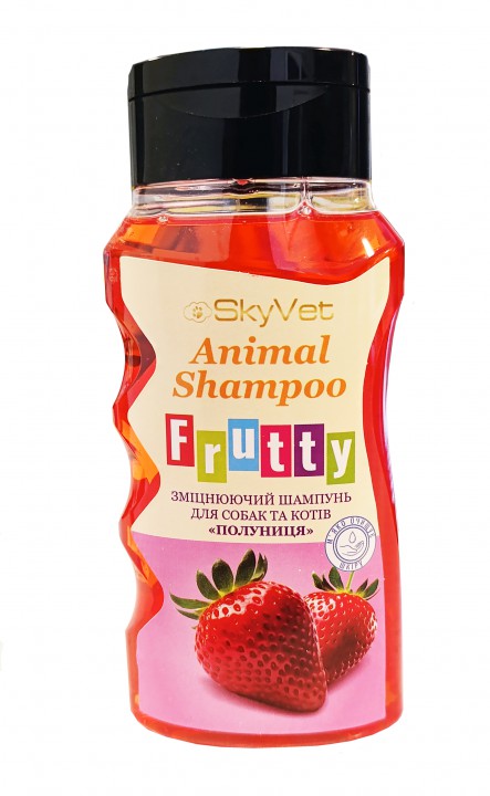 Шампунь Скайвет для котів і собак Полуниця, 280 мл