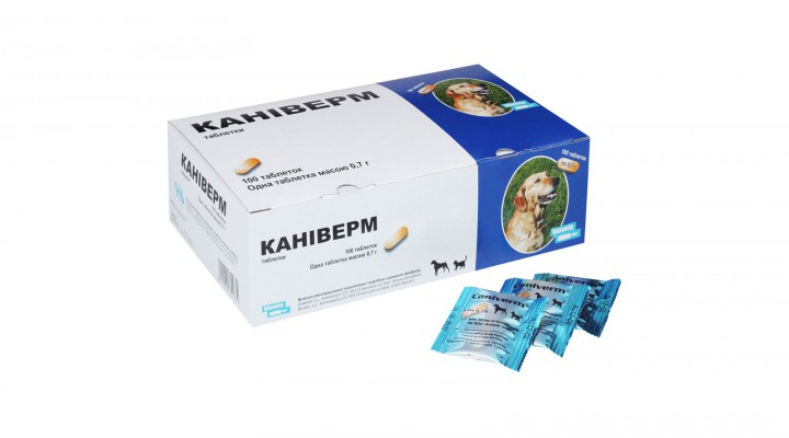 Каніверм таблетки від глистів