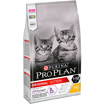 Сухий корм для кошенят Purina ProPlan юніор курка/рис, 10кг