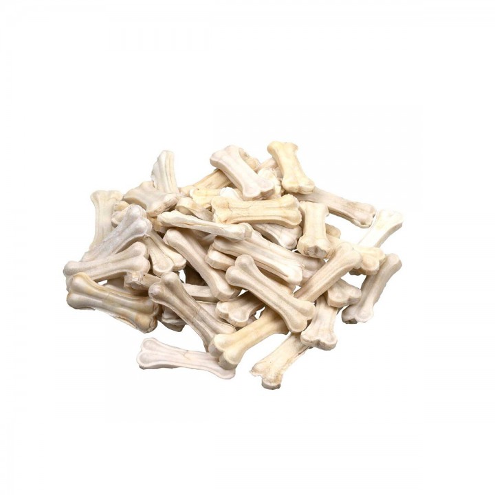 Кістка пресована біла, 10см (30шт/уп)