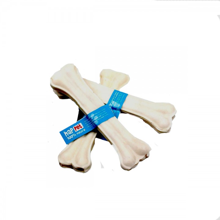 Кістка пресована біла, 20 см (5шт/уп)