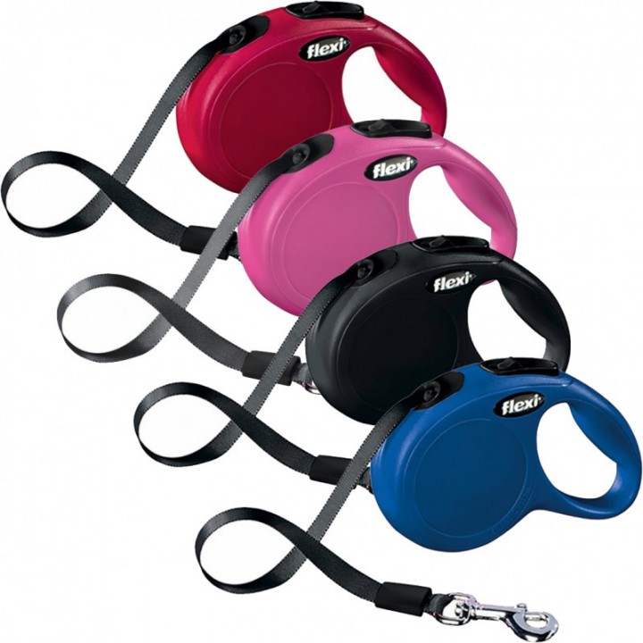 Рулетка Flexi  CLASSIC ХS, 3м/12кг стрічка