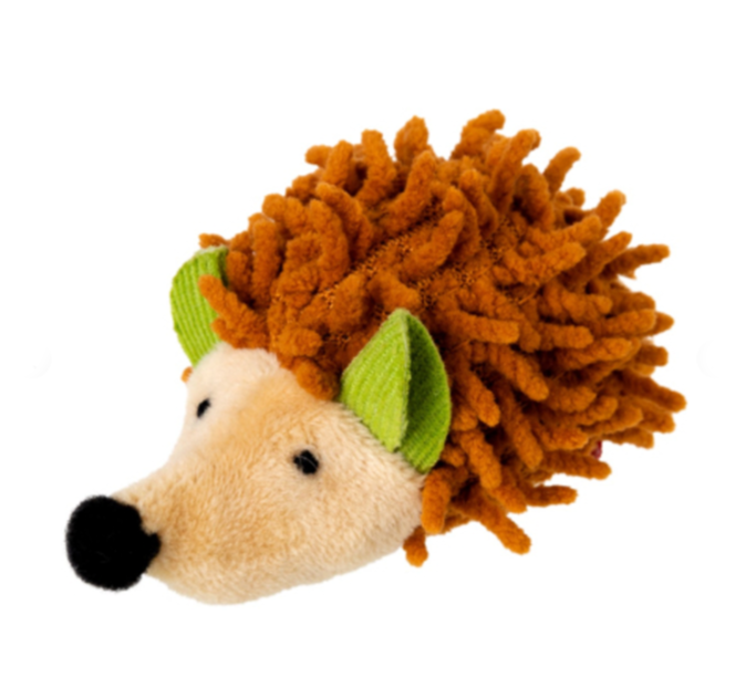 Іграшка для кота Їжачок GiGwi Melody Chaser зі звуковим чіпом тектиль, 7см