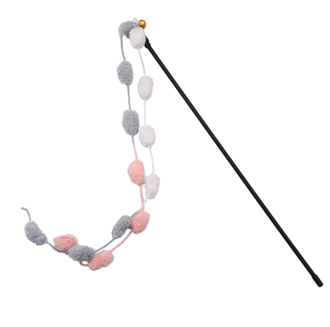 Вудочка Кольорові коралі плюш, 47 см