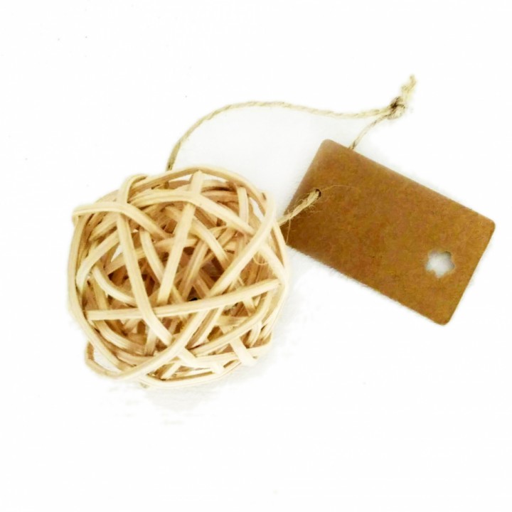 Шарик дерево з дзвоником 6см