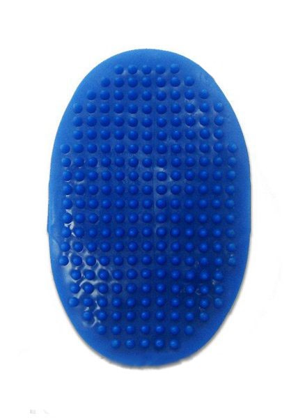 Щітка резинова на руку, 12.5х8 см