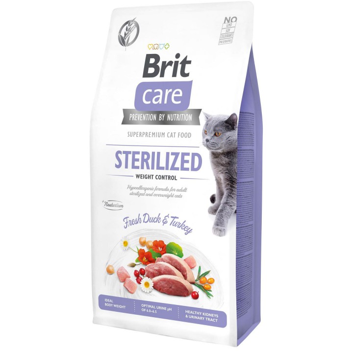 Brit Care Cat Sterilized Weight Control контроль ваги д/стерилізованих, 7 кг