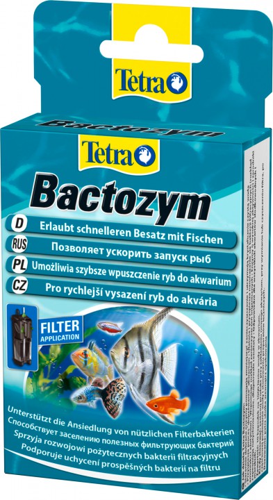 Tetra Aqua Bactozym біо бактерії для акваріума, 10 капс./уп.