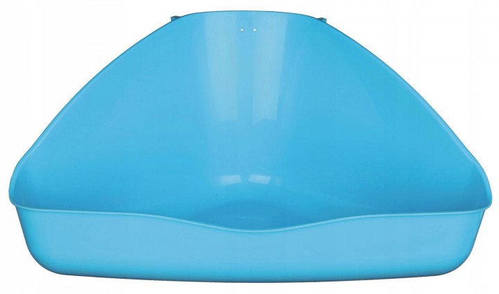 Кутовий туалет для гризунів великий, 45х21х29 см