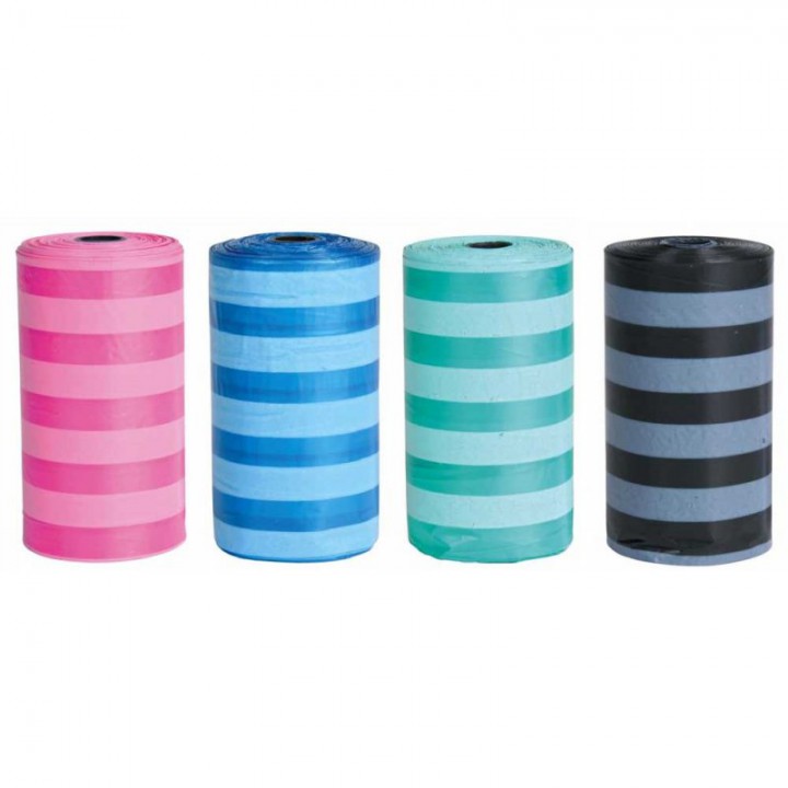 Пакети для фекалій кольорові L, 20шт