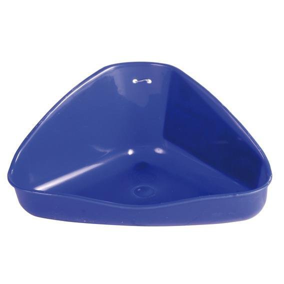 Кутовий туалет для гризунів малий, 16х7х12 см