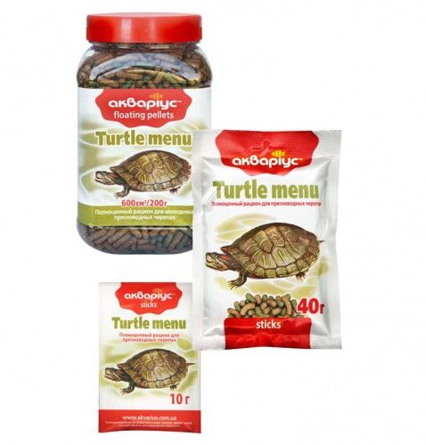 Меню для черепах, 40 г