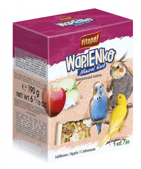 Крейда Вітапол для папуг яблуко, 35 г
