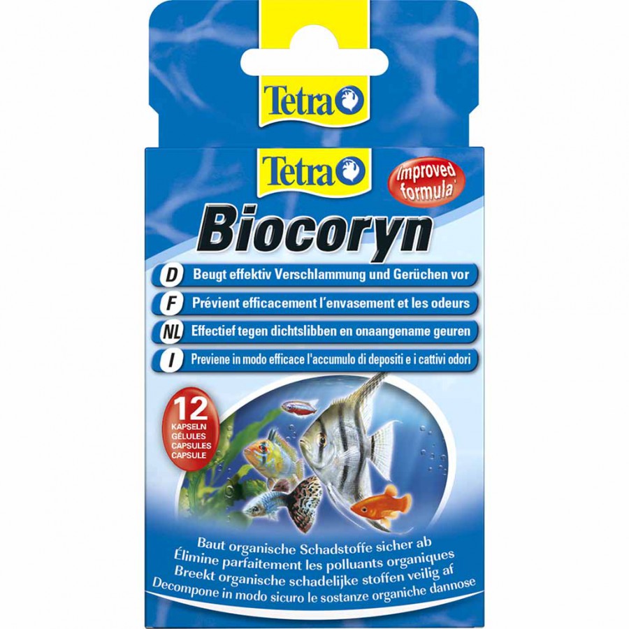 Tetra Aqua Biocoryn 12 капс.  для розпаду органіки
