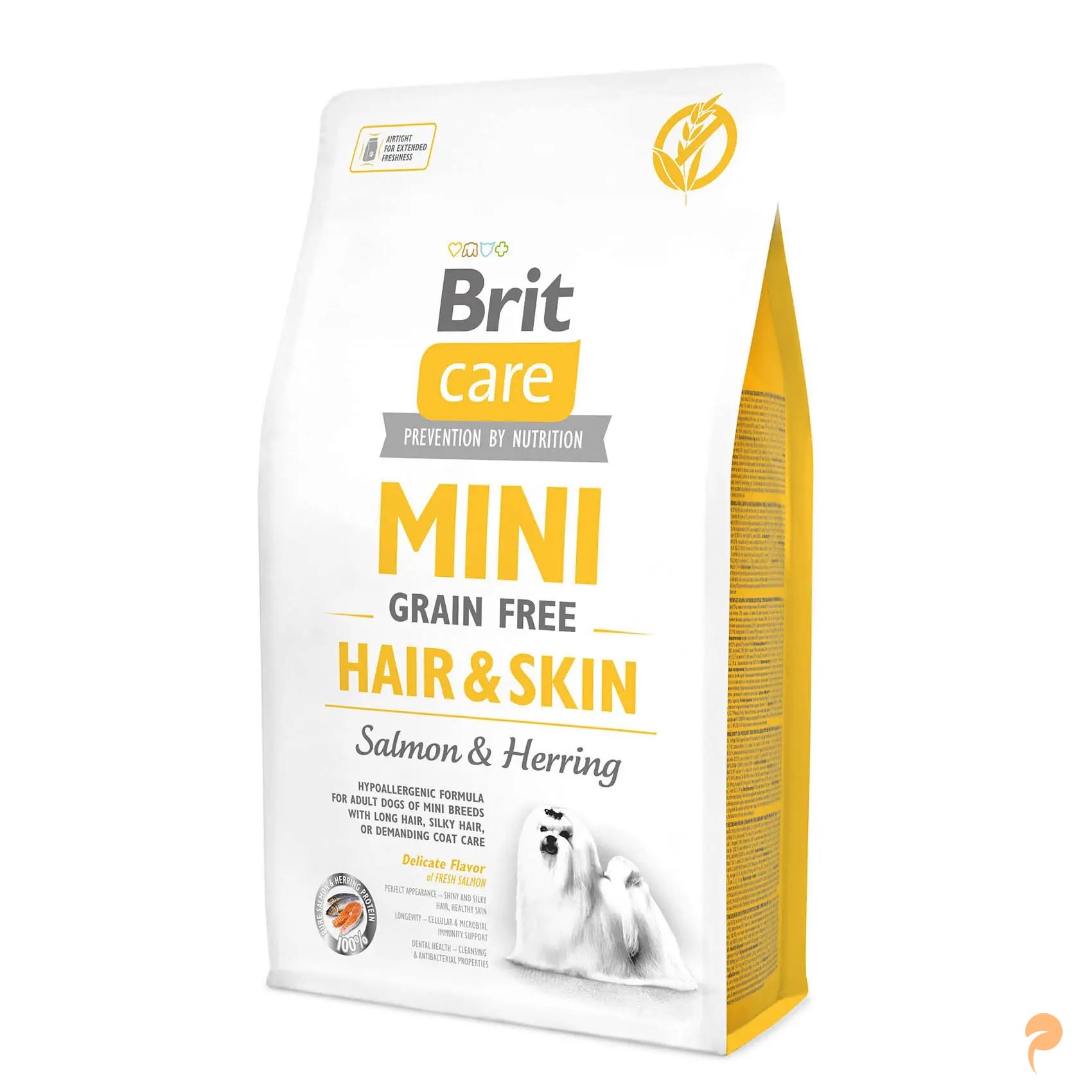 Фото1.Brit Care Dog Mini Hair & Skin для собак здорова шкіра і шерсть, 2кг
