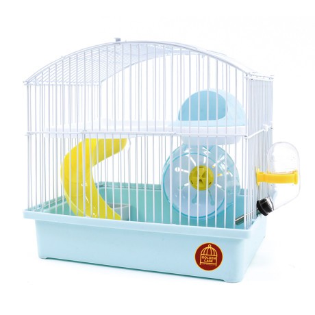 Фото1.Клітка для гризунів фарба в космічному дизайні, 27х21х26 см