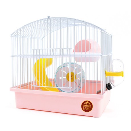 Фото2.Клітка для гризунів фарба в космічному дизайні, 27х21х26 см