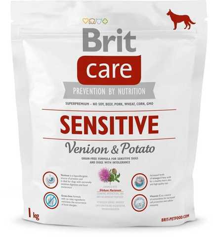 Фото1.Brit Care Dog Sensitive оленина/картопля, 1кг