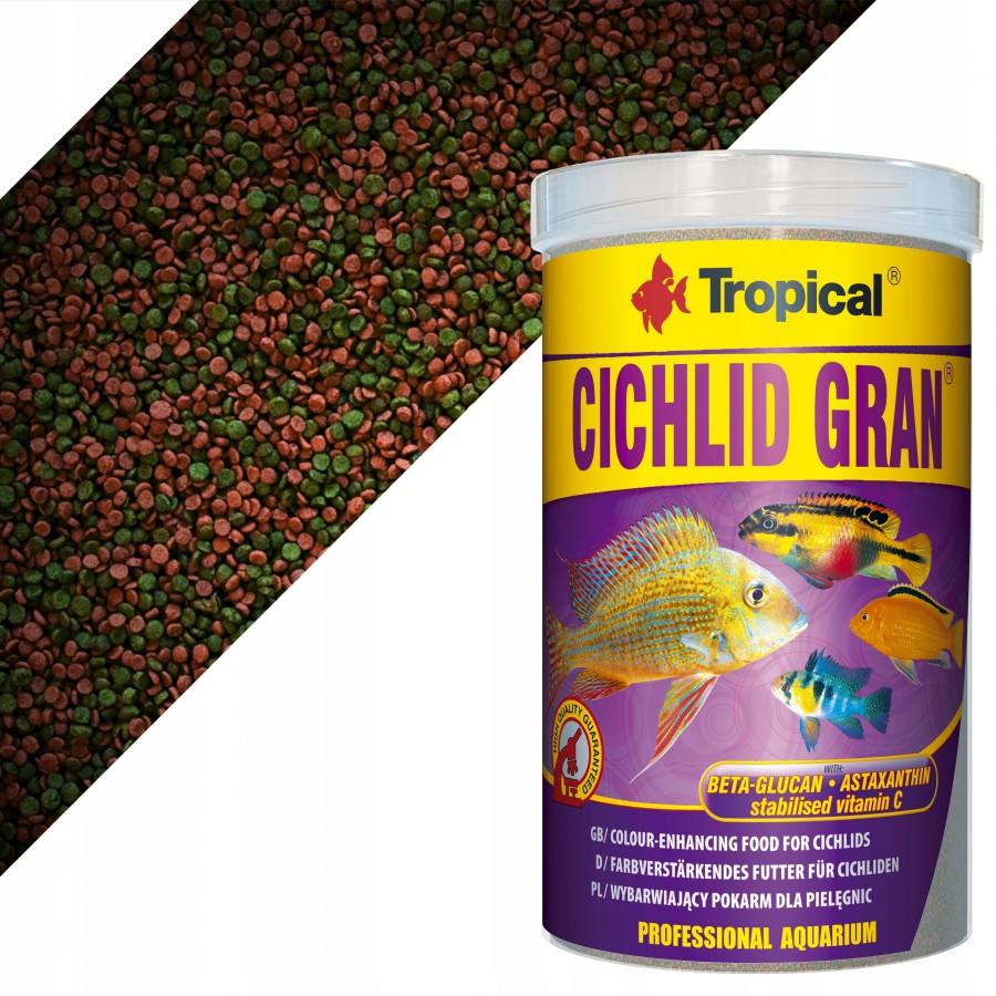Cichlid Gran гранули для цихлід, 1л/550г