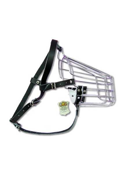 Фото1.Намордник метал Вівчарка підсил №1