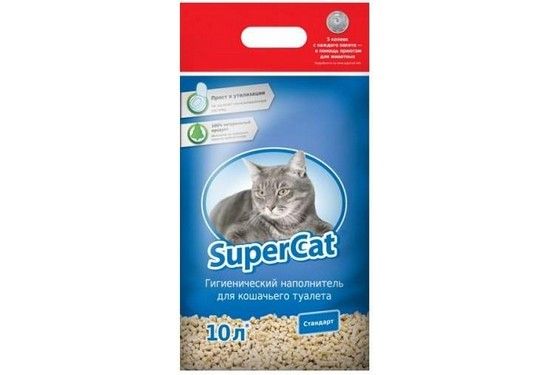 SUPER CAT стандарт, 3кг (Синій)