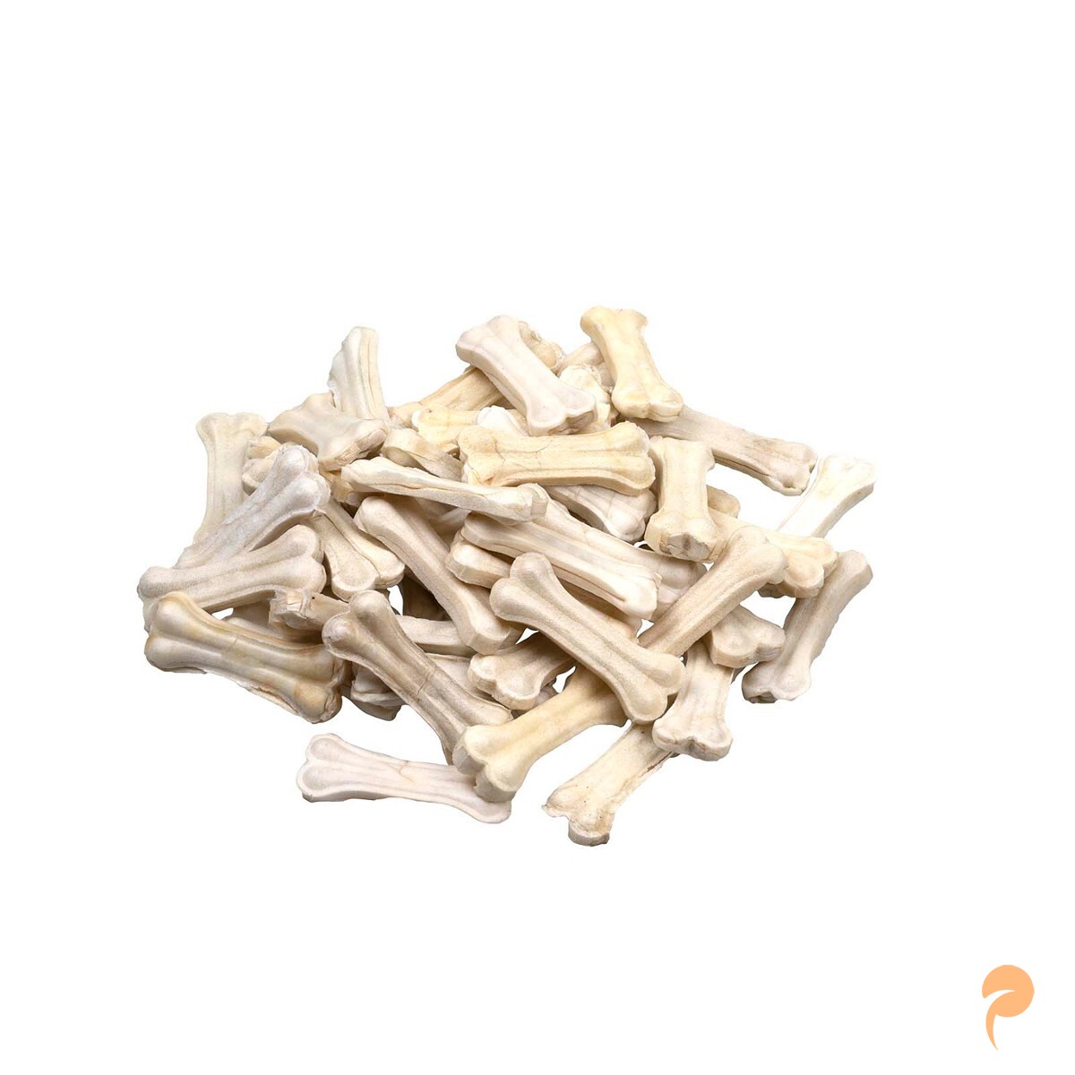 Фото1.Кістка пресована біла, 10см (30шт/уп)