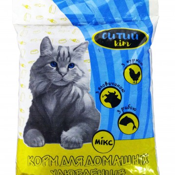 Фото1.Ситий Кіт Мікс сухий корм для котів, 10 кг
