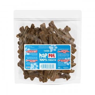 Фото1.Кістка пресована, 12.5см (30шт/уп)